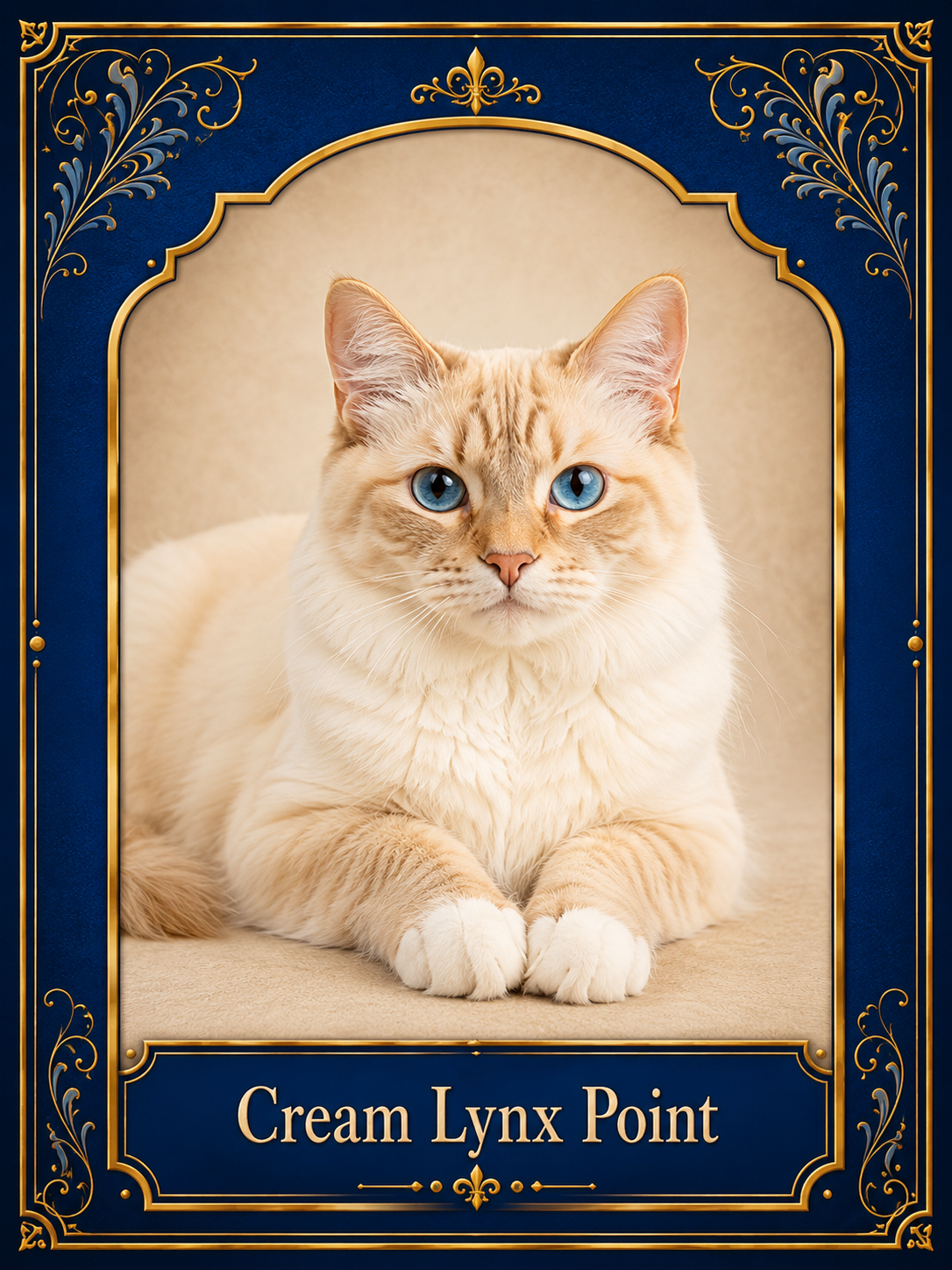 Cream Lynx Birman