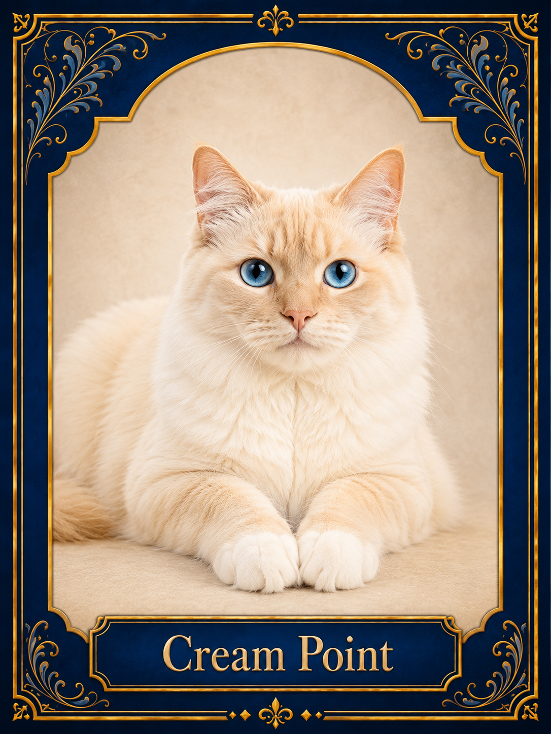 Cream Point Birman